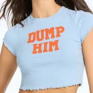 Juicy Couture Dump Him Baby Tee